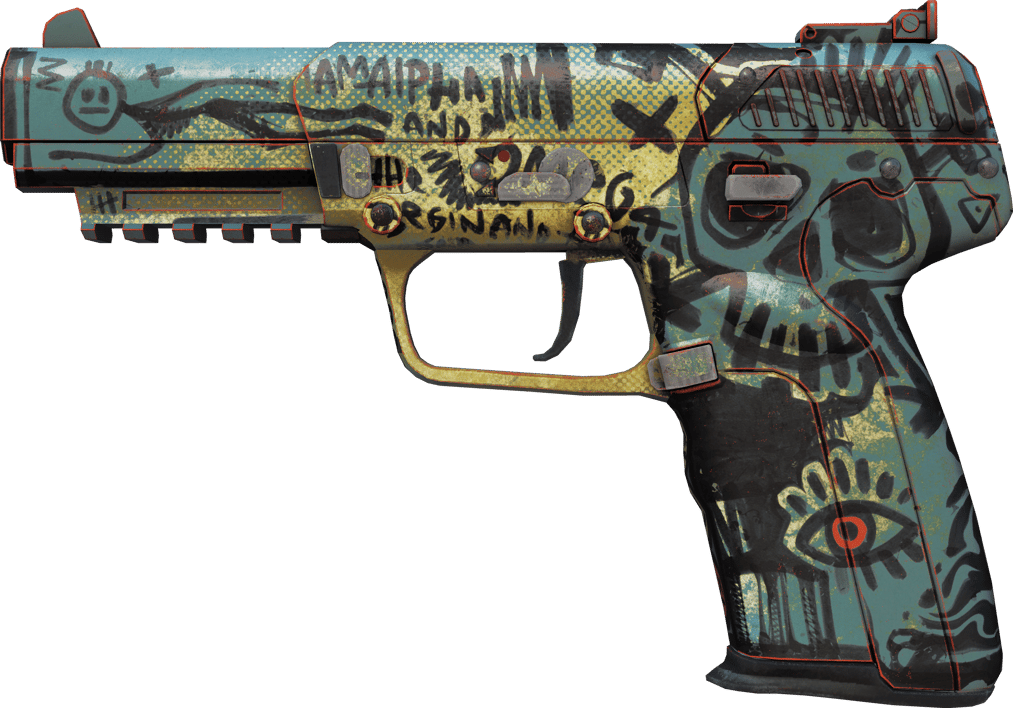 Preview image 1 of Five-SeveN | 涂鸦潦草 (略有磨损)