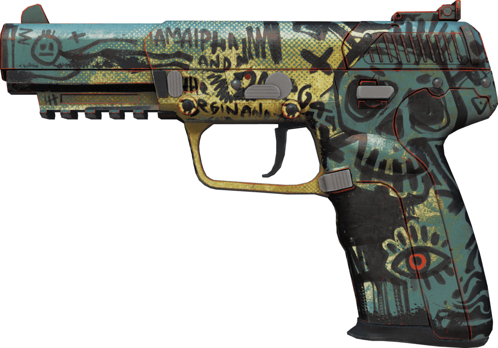 Preview image 1 of Five-SeveN | 涂鸦潦草 (破损不堪)