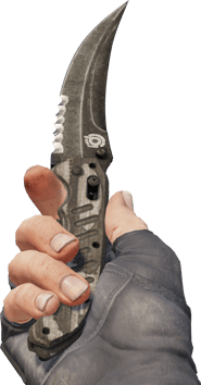 Preview image 3 of ★ Taittoveitsi | Musta laminaatti (Reissussa rähjääntynyt)