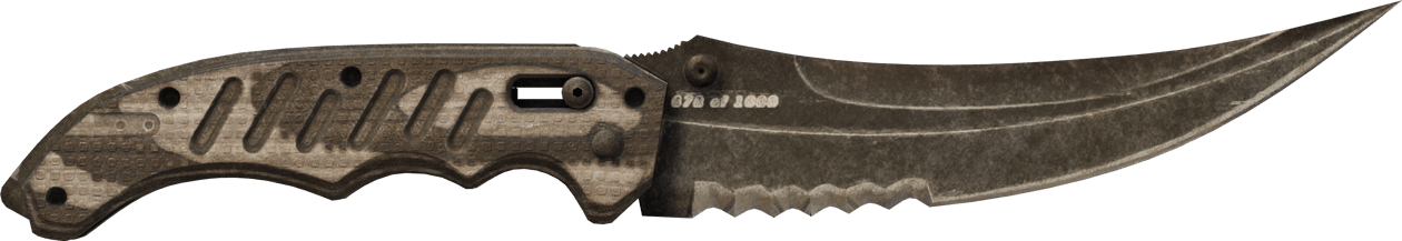 Preview image 1 of ★ Couteau pliant | Noir stratifié (Marquée par les combats)