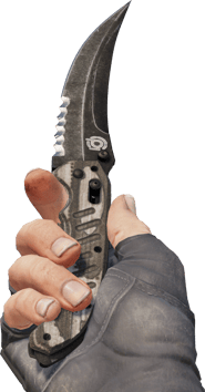 Preview image 3 of ★ 접이식 칼 | 검은 합판 (꽤 닳은)