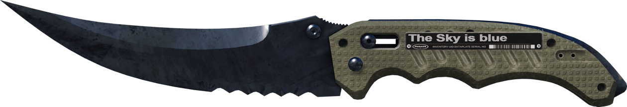 Preview image 2 of ★ Sustalı Bıçak | Mavi Çelik (Fabrikadan Yeni Çıkmış)