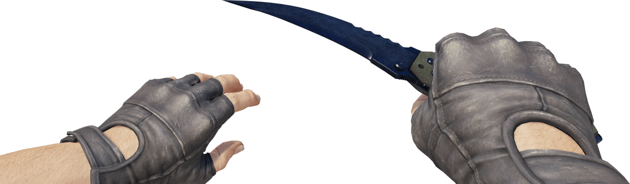 Preview image 4 of ★ Flip Knife | Blue Steel (Field-Tested)