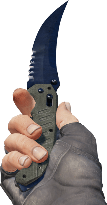 Preview image 3 of ★ Flip Knife | Blue Steel (Com Pouco Uso)