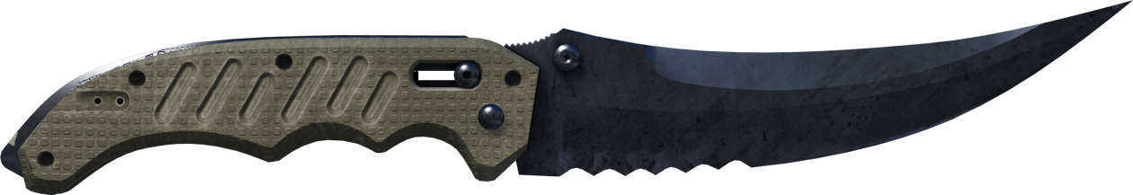 Preview image 1 of ★ Flip Knife | Blue Steel (Com Pouco Uso)