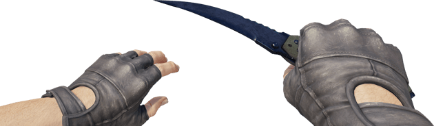 Preview image 4 of ★ Flip Knife | Blue Steel (Well-Worn)