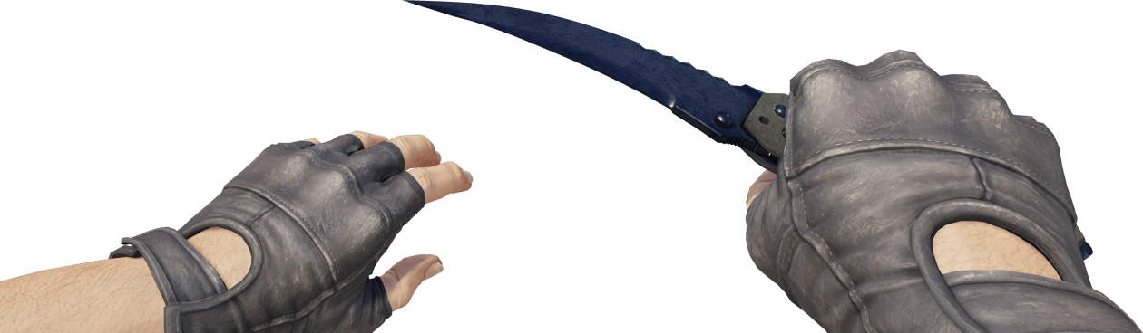 Preview image 4 of ★ Flip Knife | Blue Steel (Well-Worn)