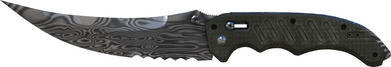 Preview image 2 of ★ Flip Knife | Damascus Steel (Minimal Wear)