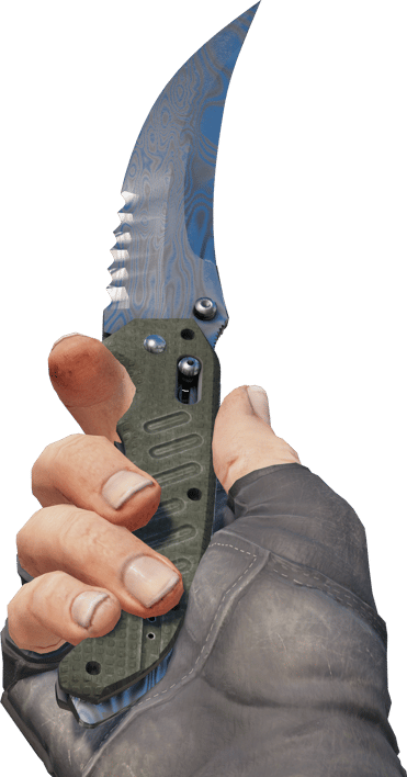 Preview image 3 of ★ Flip Knife | Damascus Steel (Minimal Wear)