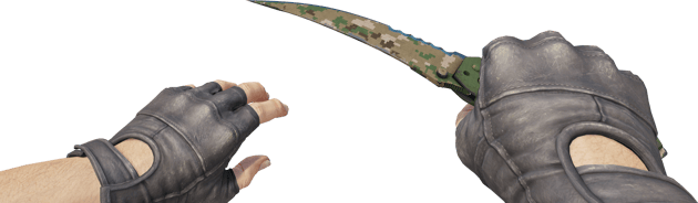 Preview image 4 of ★ Cuchillo plegable | DDPAT boscoso (Algo desgastado)