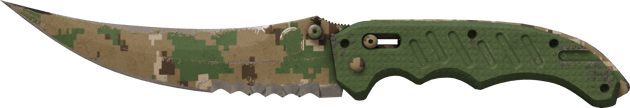 Preview image 2 of ★ 접이식 칼 | 숲 디지털 위장 (꽤 닳은)