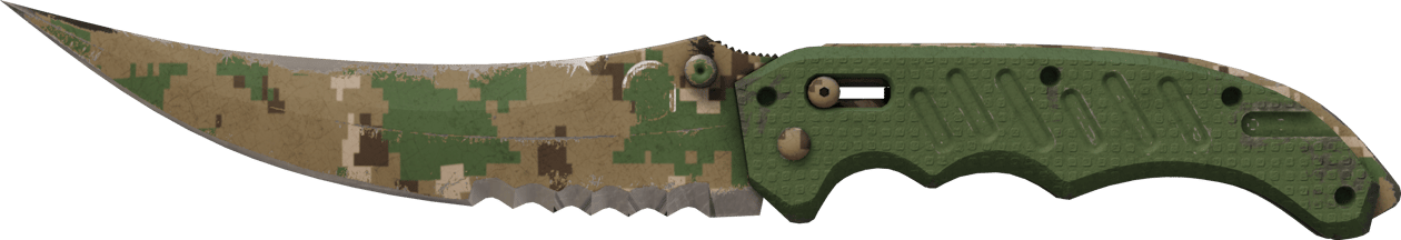 Preview image 2 of ★ 접이식 칼 | 숲 디지털 위장 (꽤 닳은)