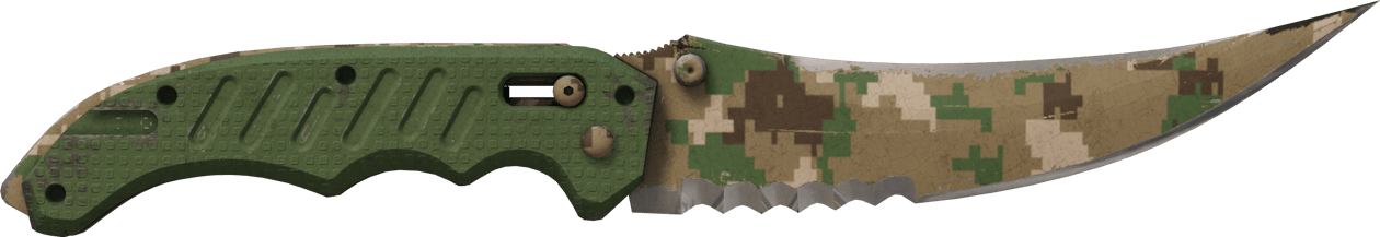 Preview image 1 of ★ 접이식 칼 | 숲 디지털 위장 (꽤 닳은)