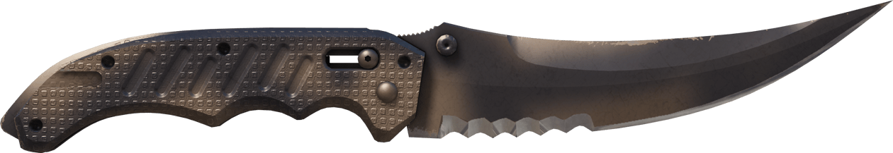 Preview image 1 of ★ Cuchillo plegable | Chamuscado (Algo desgastado)