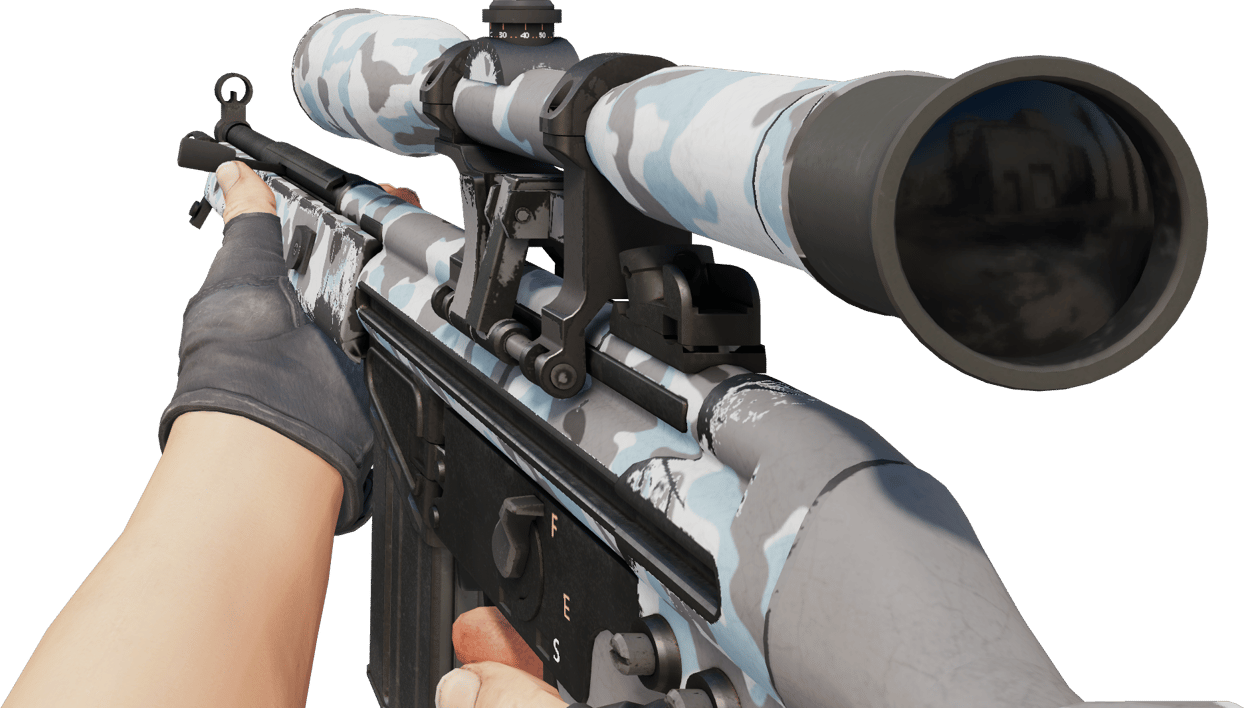 Preview image 3 of G3SG1 | Arctic Camo (Field-Tested)
