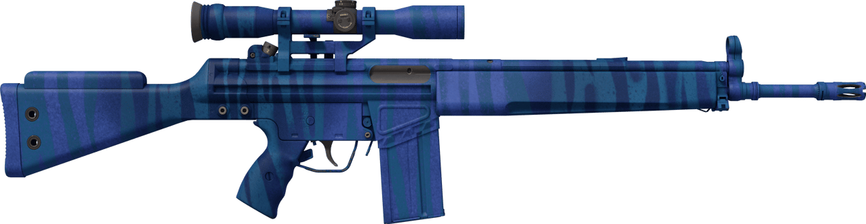 Preview image 2 of G3SG1 | 碧蓝斑纹 (崭新出厂)