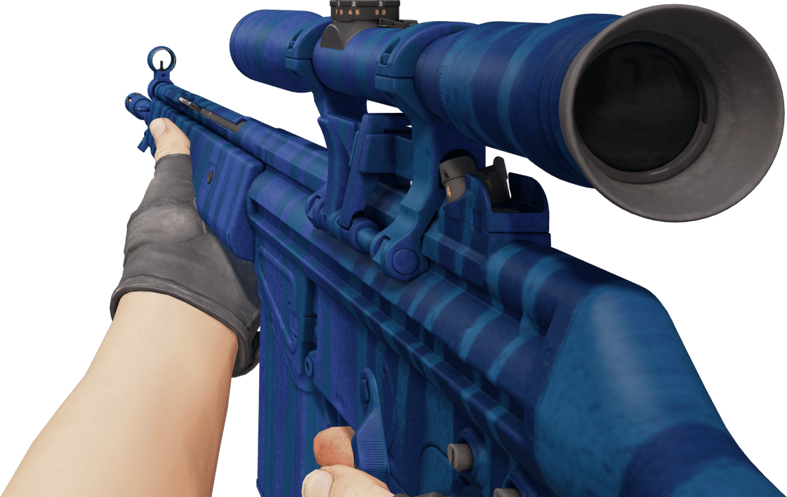 Preview image 3 of G3SG1 | 碧蓝斑纹 (崭新出厂)