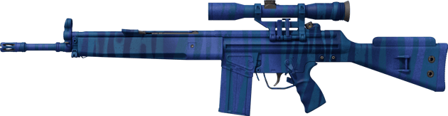 G3SG1 | 碧蓝斑纹 (崭新出厂)