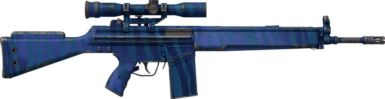 Preview image 2 of G3SG1 | Azure Zebra (FT - Qua thực chiến)