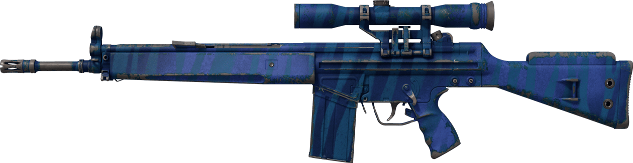 Preview image 1 of G3SG1 | Azure Zebra (FT - Qua thực chiến)