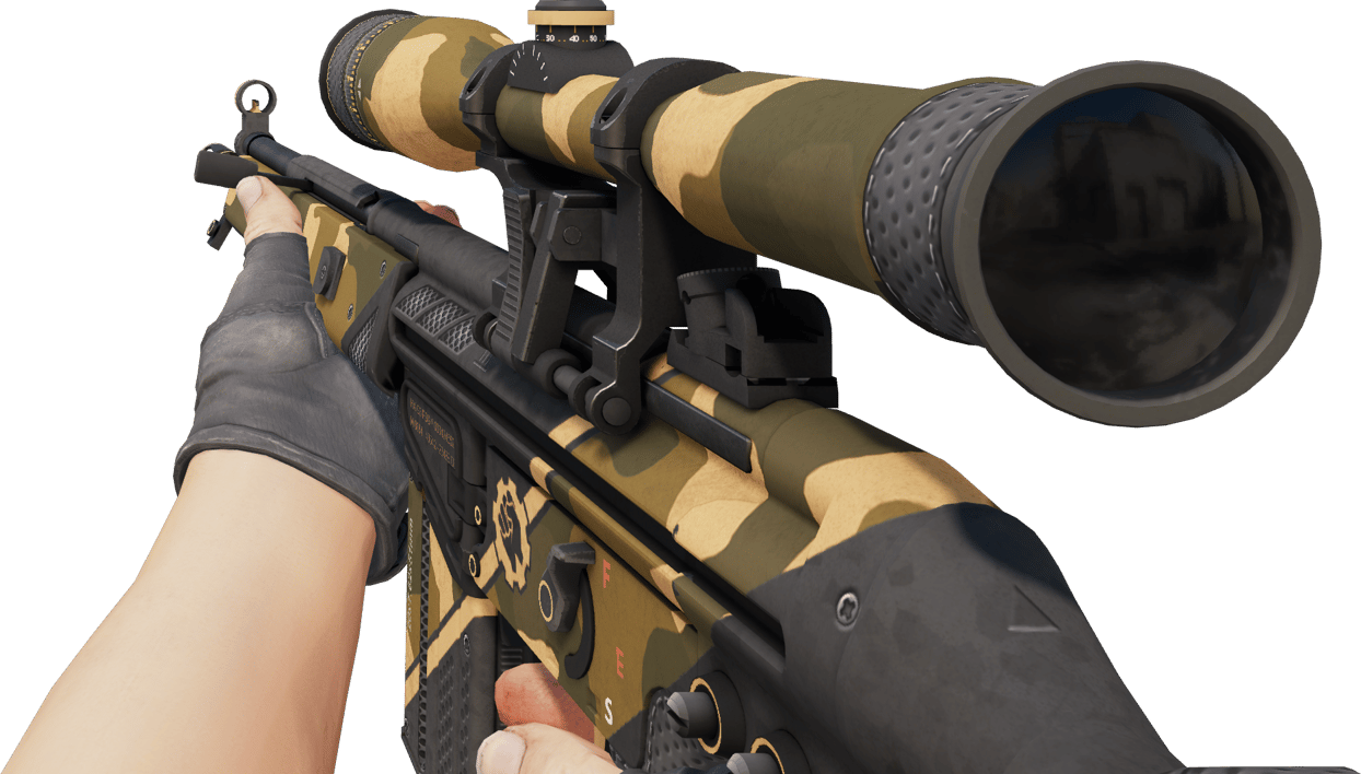 Preview image 3 of G3SG1 | Black Sand (มีรอยถลอกเล็กน้อย)