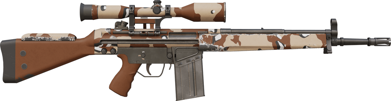 Preview image 2 of G3SG1 | Desert Storm (Usura minima)