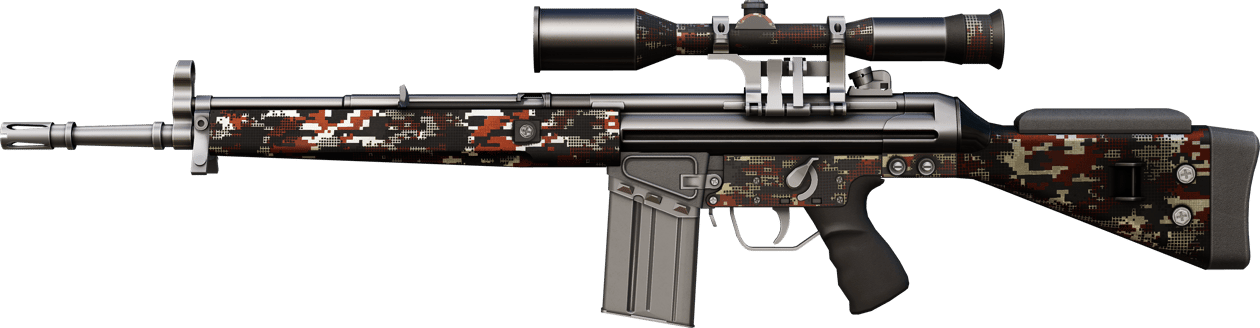 Preview image 1 of G3SG1 | Digital Mesh (Factory New)