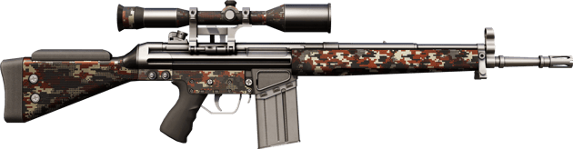 Preview image 2 of G3SG1 | Digital Mesh (Field-Tested)