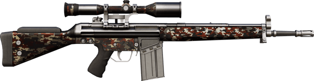 Preview image 2 of G3SG1 | Digital Mesh (Well-Worn)