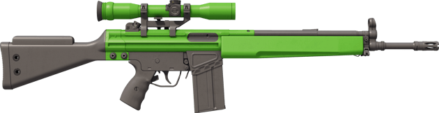 Preview image 2 of G3SG1 | Green Apple (Nuovo di fabbrica)