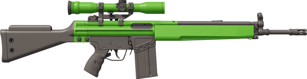 Preview image 2 of G3SG1 | Green Apple (Nuovo di fabbrica)