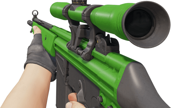 Preview image 3 of G3SG1 | Green Apple (Field-Tested)