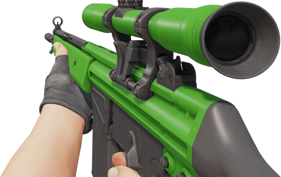 Preview image 3 of G3SG1 | Green Apple (MW - Trầy ít)