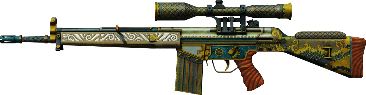 Preview image 1 of G3SG1 | High Seas (Battle-Scarred)