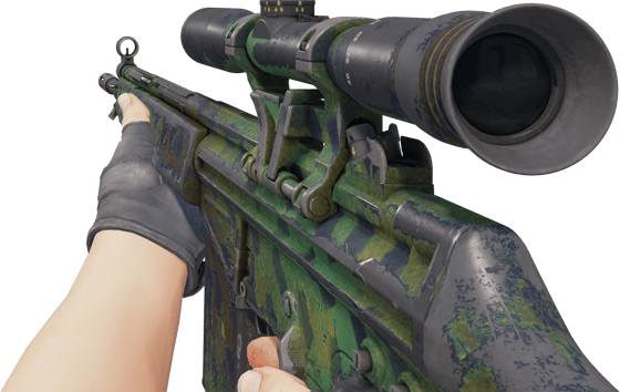 Preview image 3 of G3SG1 | 열대림의 흔적 (전투로 닳고 닳은)