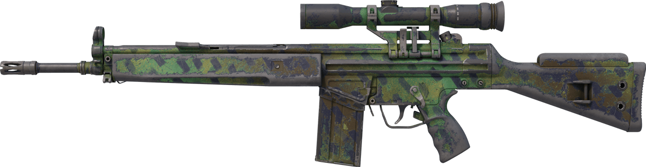 Preview image 1 of G3SG1 | 열대림의 흔적 (전투로 닳고 닳은)