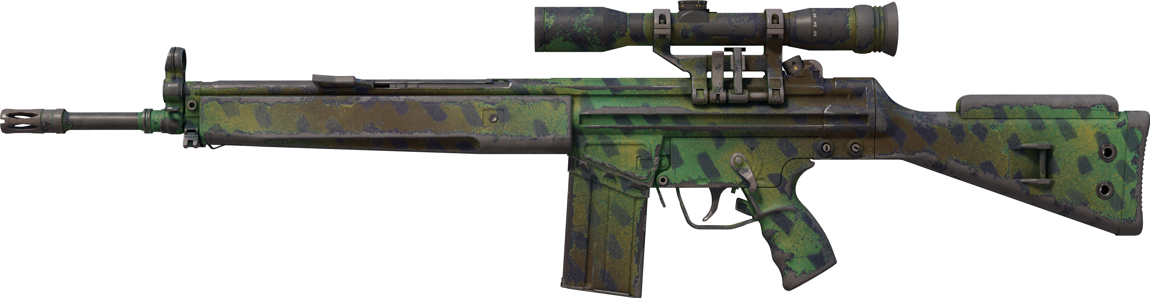 G3SG1 | Jungle Dashed (Well-Worn)