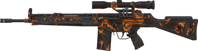 G3SG1 | Impact orangé (Marquée par les combats)