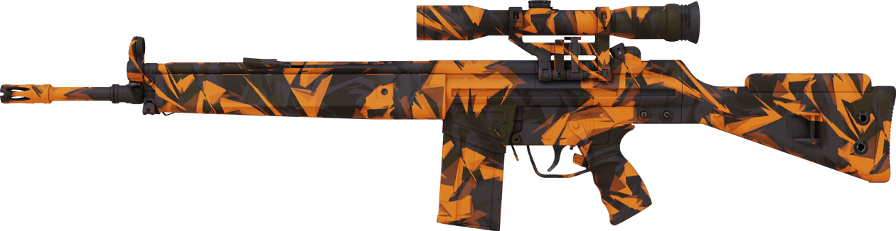 Preview image 1 of G3SG1 | Explosión naranja (Recién fabricado)