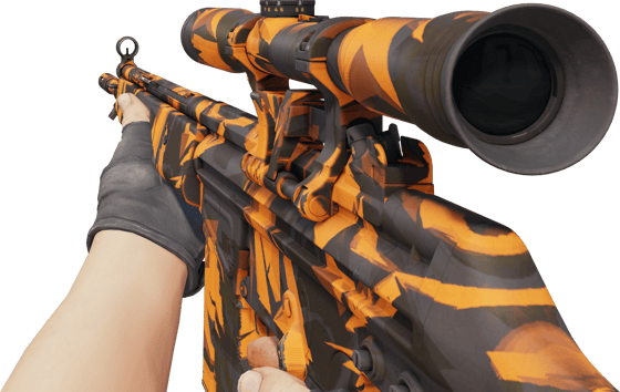 Preview image 3 of G3SG1 | Pomarańczowa kraksa (lekkie zużycie)