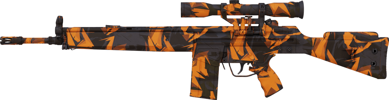 Preview image 1 of G3SG1 | Explosión naranja (Casi nuevo)