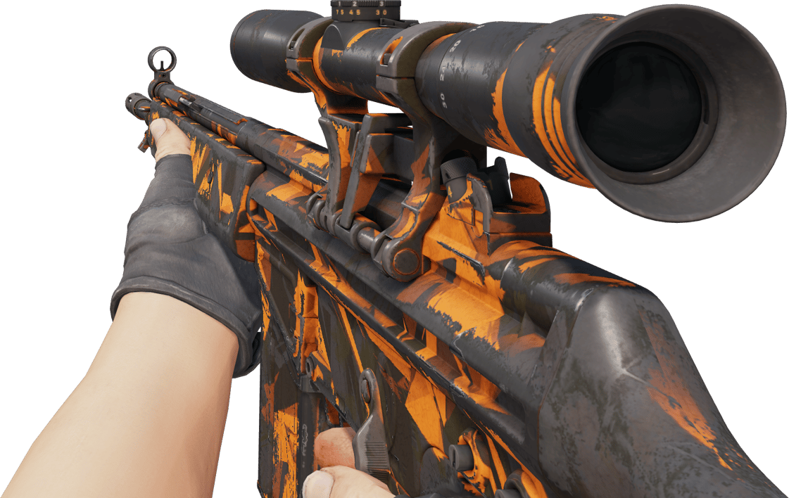 Preview image 3 of G3SG1 | Impact orangé (Usée)