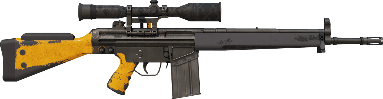 Preview image 2 of G3SG1 | Orange Kimono (Segnato dalle battaglie)