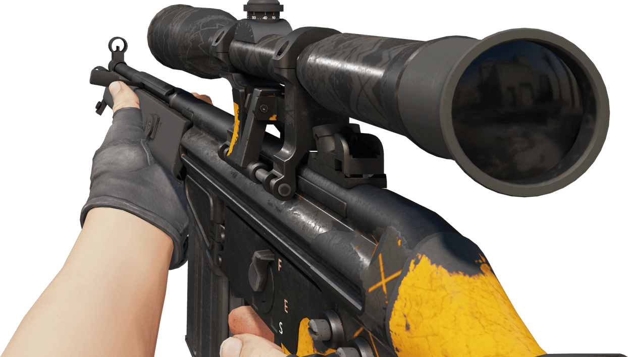 Preview image 3 of G3SG1 | Orange Kimono (Segnato dalle battaglie)