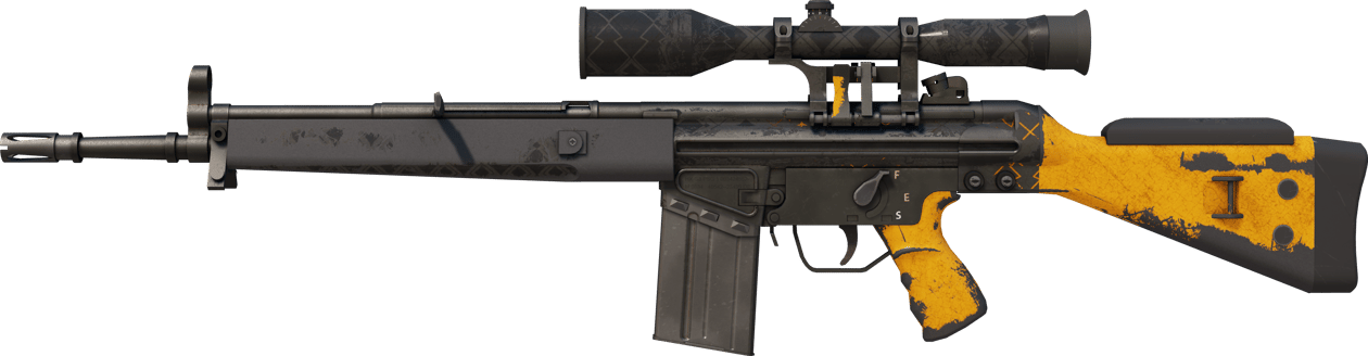 Preview image 1 of G3SG1 | Orange Kimono (Segnato dalle battaglie)