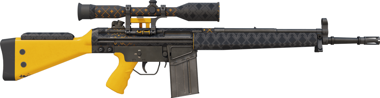 Preview image 2 of G3SG1 | Orange Kimono (Usura minima)