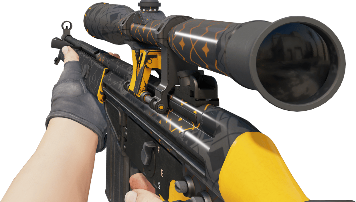 Preview image 3 of G3SG1 | Orange Kimono (Usura minima)