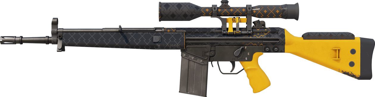 Preview image 1 of G3SG1 | Orange Kimono (Usura minima)