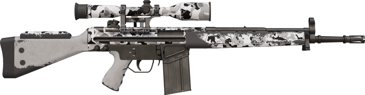 Preview image 2 of G3SG1 | 극지 위장 (꽤 닳은)