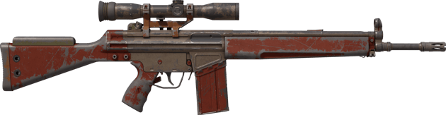 Preview image 2 of G3SG1 | Roter Jaspis (Kampfspuren)